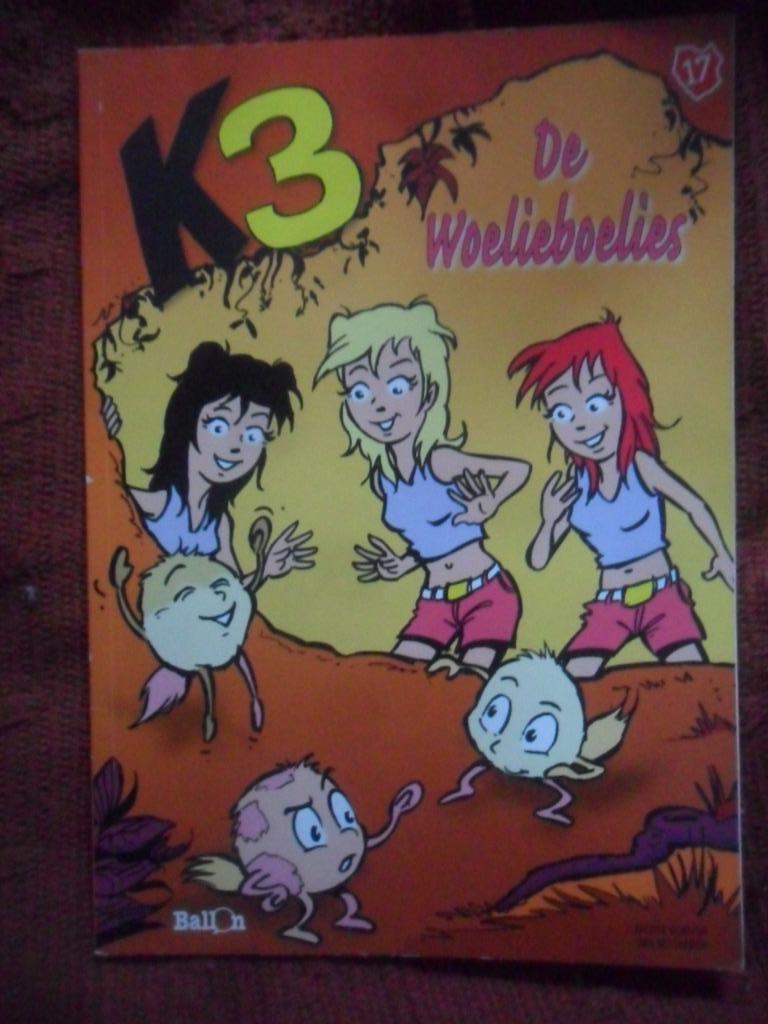K3, Ophalen, Eén stripboek, P. Roelens & J. Ruysberch, Zo goed als nieuw