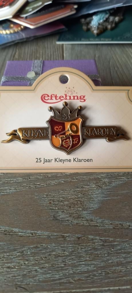 Efteling pin De Kleine Klaroen 25 jaar Sprookjesbos, Ophalen of Verzenden, Zo goed als nieuw
