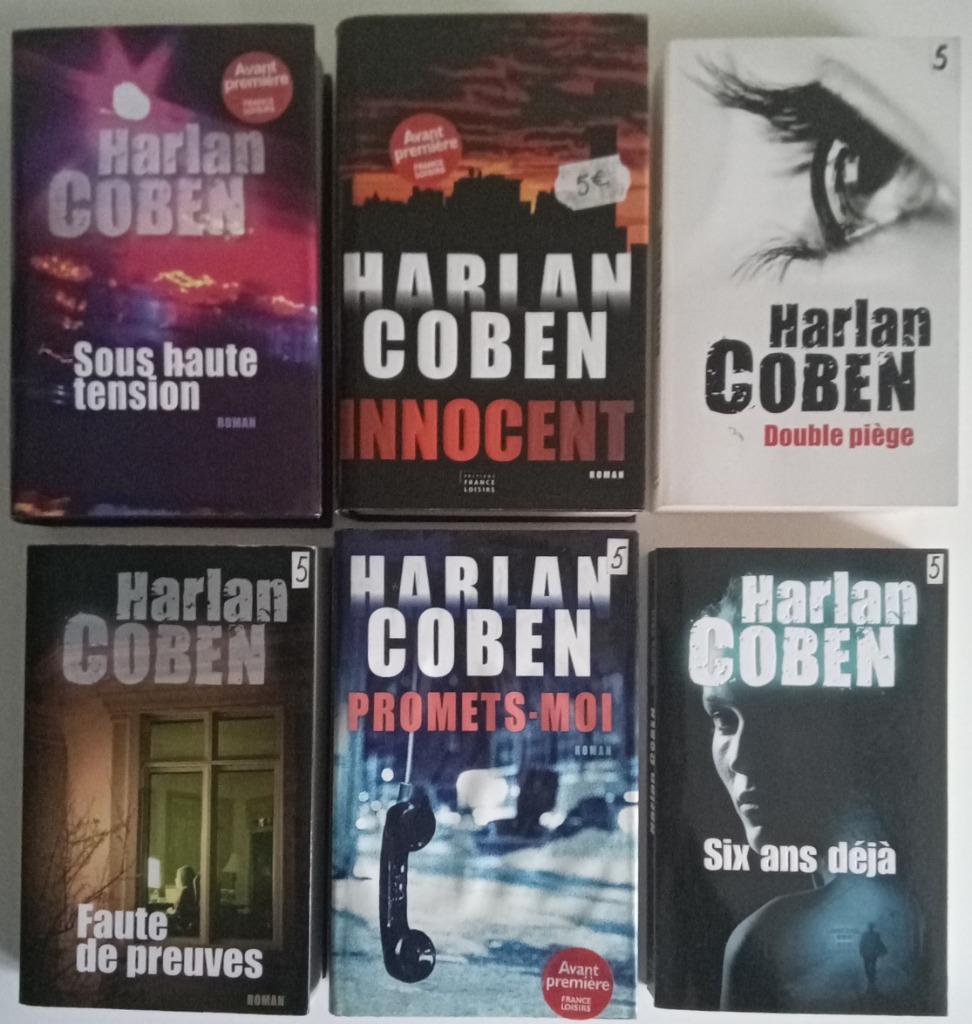 ROMANS HARLAN COBEN ET STEPHEN KING, Livres, Enlèvement ou Envoi, Divers auteurs, Belgique, Comme neuf