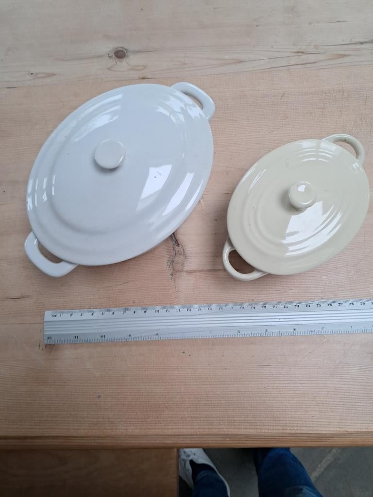 2 petites cocottes à mettre au four, Enlèvement