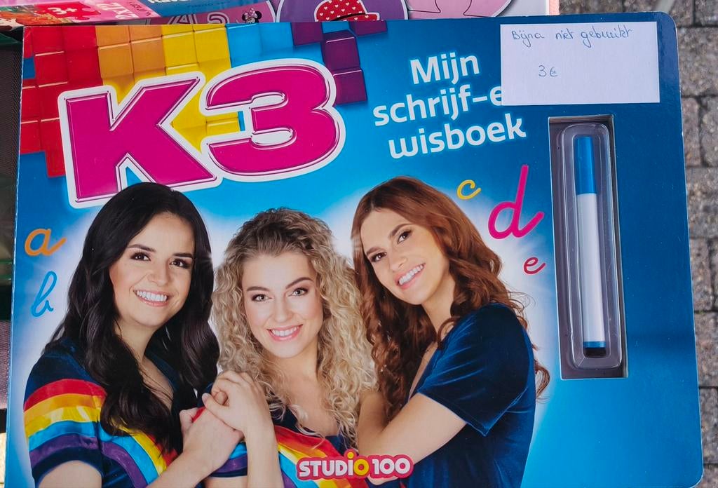Schrijf- en wisboek K3, Ophalen, Zo goed als nieuw