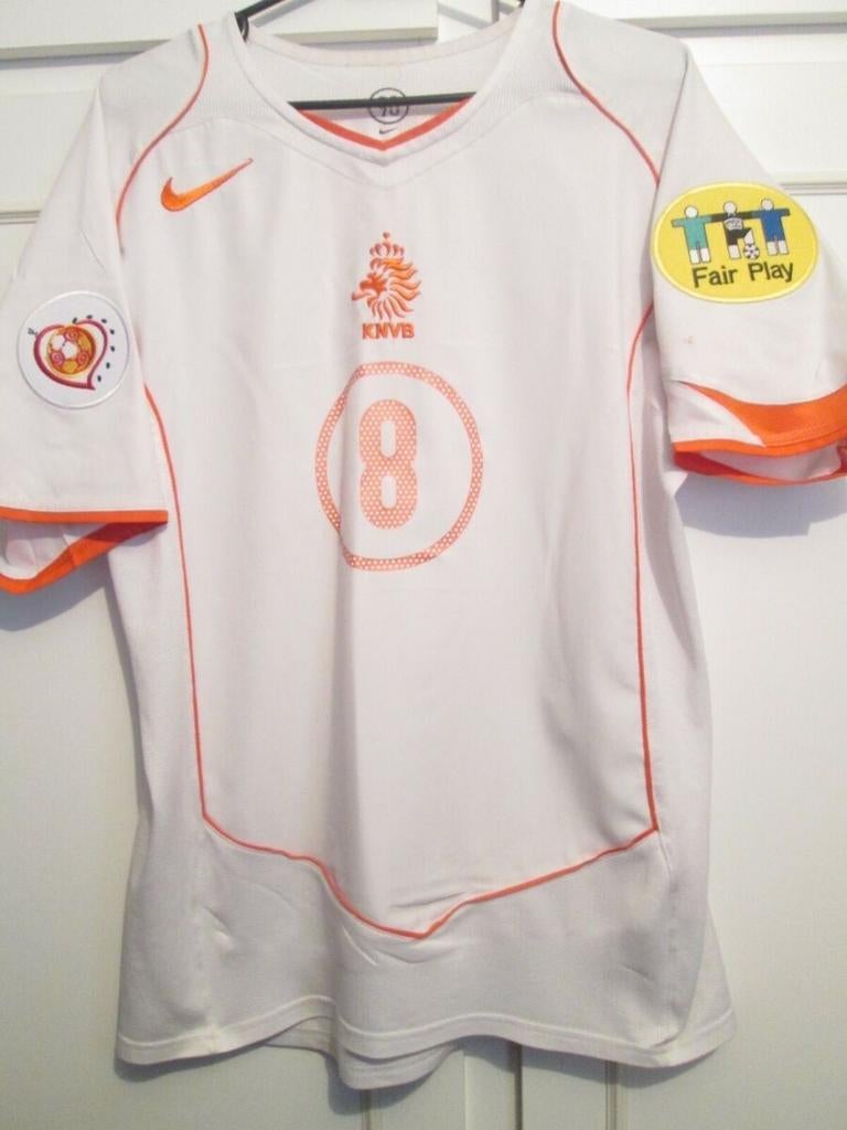 Nederlands elftal Edgar Davids Voetbalshirt Origineel 2004, Ophalen of Verzenden, Zo goed als nieuw