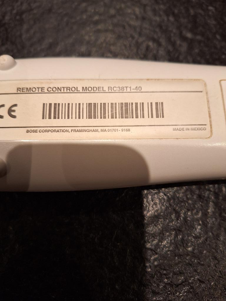 bose afstandsbediening, Ophalen, Zo goed als nieuw, Origineel, Dvd