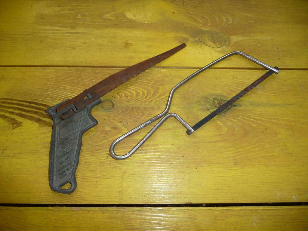 Handzaag (Lot 2 stuks), Doe-het-zelf en Bouw, Ophalen, Gebruikt