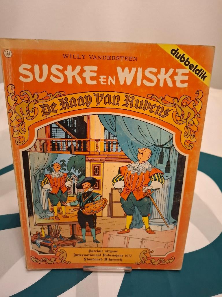 Suske en Wiske - De raap van Rubens (dubbeldik), Boeken, Gelezen, Willy Vandersteen, Eén stripboek, Ophalen of Verzenden