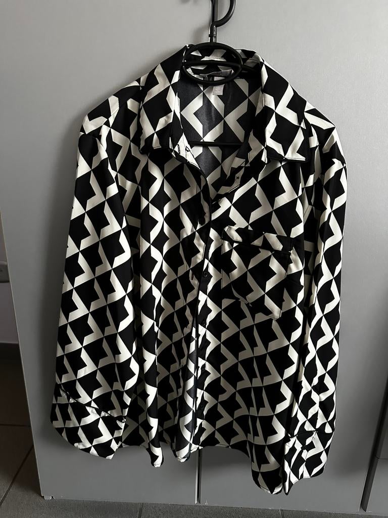 Oversized hemd van H&M, Ophalen, Zo goed als nieuw, Maat 38/40 (M)