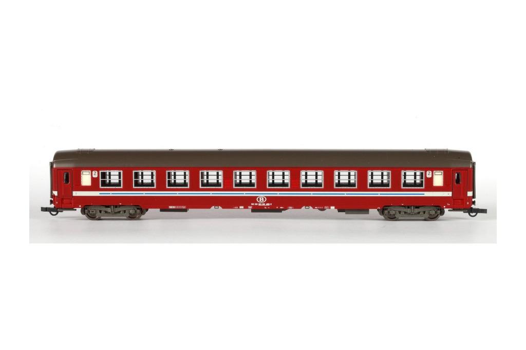 ROCO 44623 auto K4 2cl NMBS era V ho dc, Gelijkstroom, Ophalen of Verzenden, Roco, Nieuw