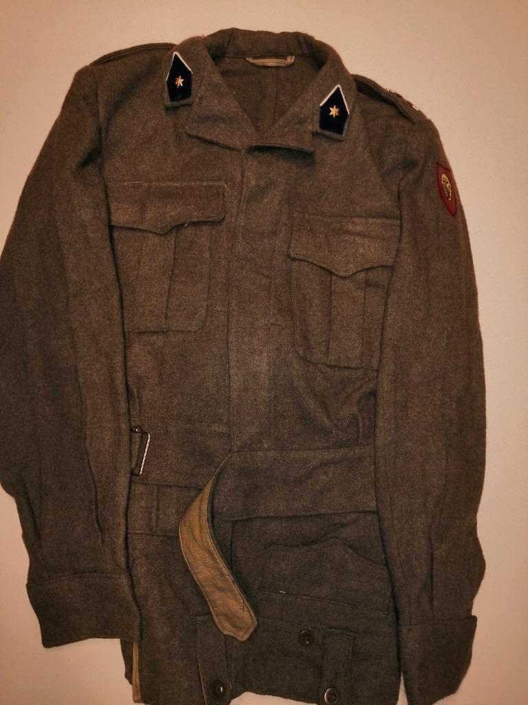 BELGIQUE - ABL - SOUS LIEUTENANT 4 TTR - 1959, Ophalen of Verzenden, Landmacht, Kleding of Schoenen