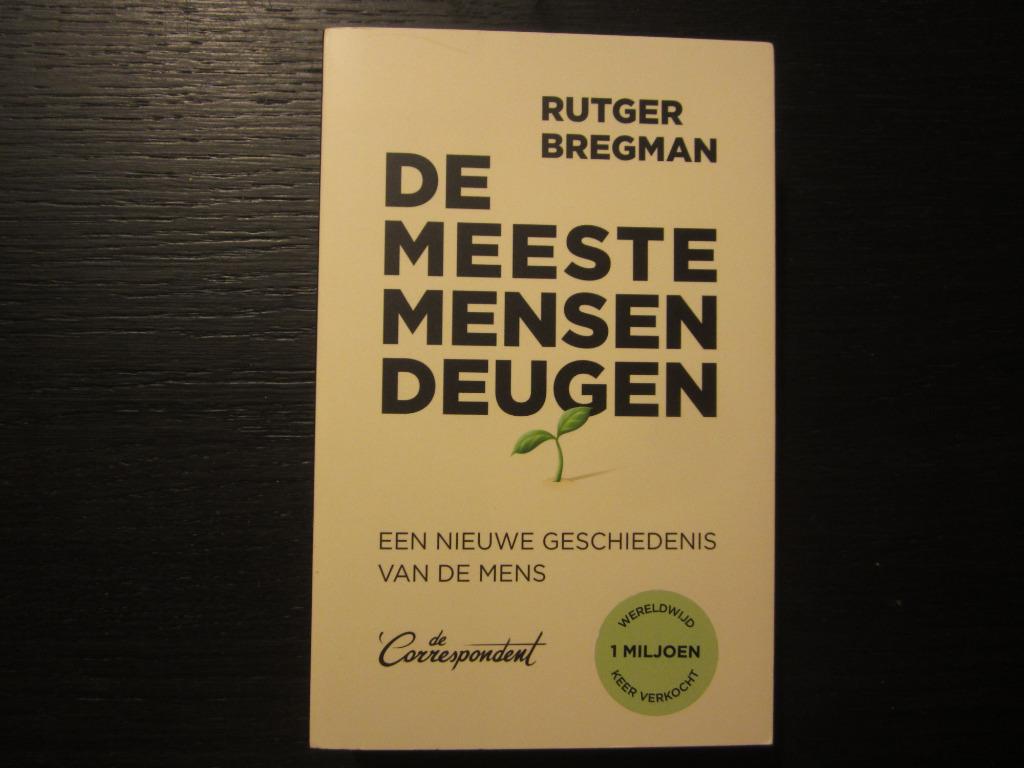 De meeste mensen deugen  -Rutger Bregman-, Enlèvement ou Envoi