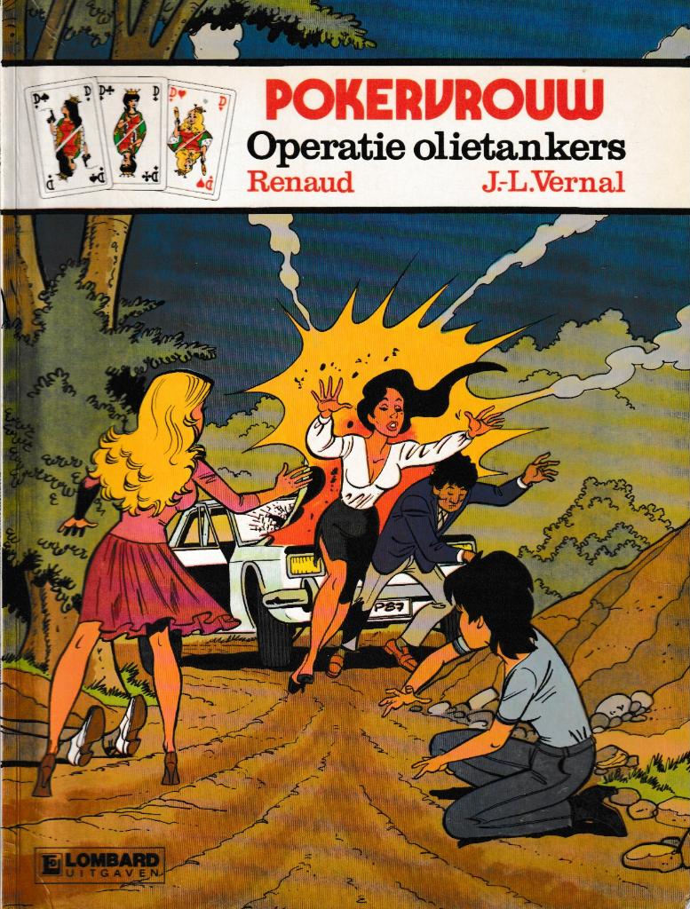 Zes strips Pokervrouw nrs. 1 tot en met 6., Boeken, Stripverhalen, Verzenden
