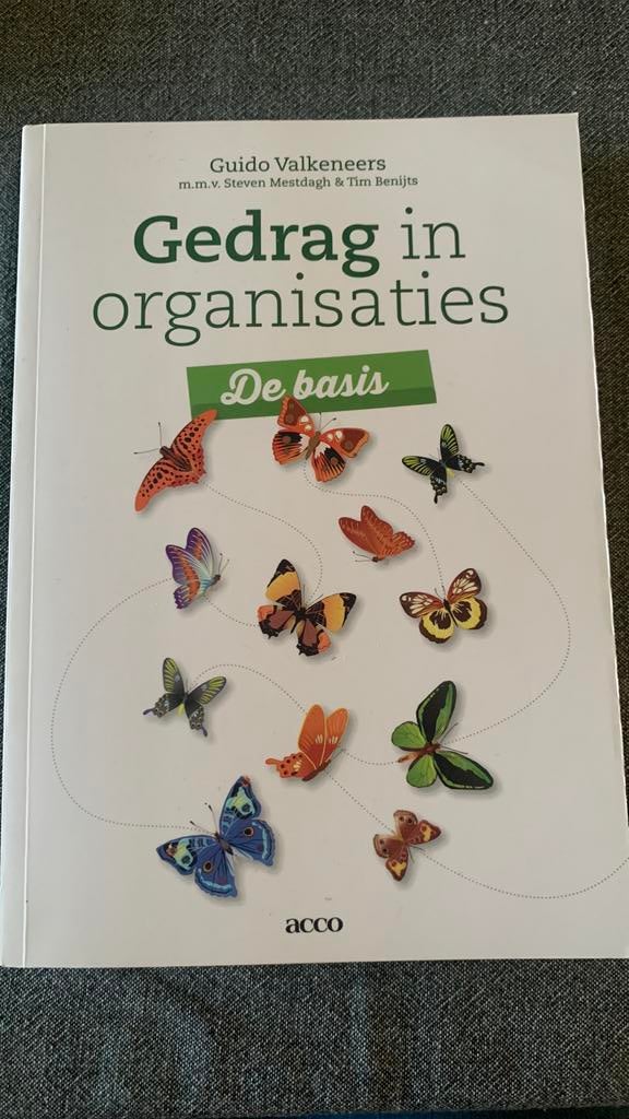 Tim Benijts - Gedrag in organisaties, Boeken, Ophalen, Tim Benijts; Steven Mestdagh; Guido Valkeneers