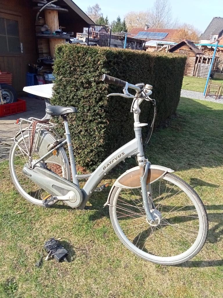 Damesfiets, electrische fiets, Vélos & Vélomoteurs, Vélos électriques, Enlèvement, Utilisé, Batavus