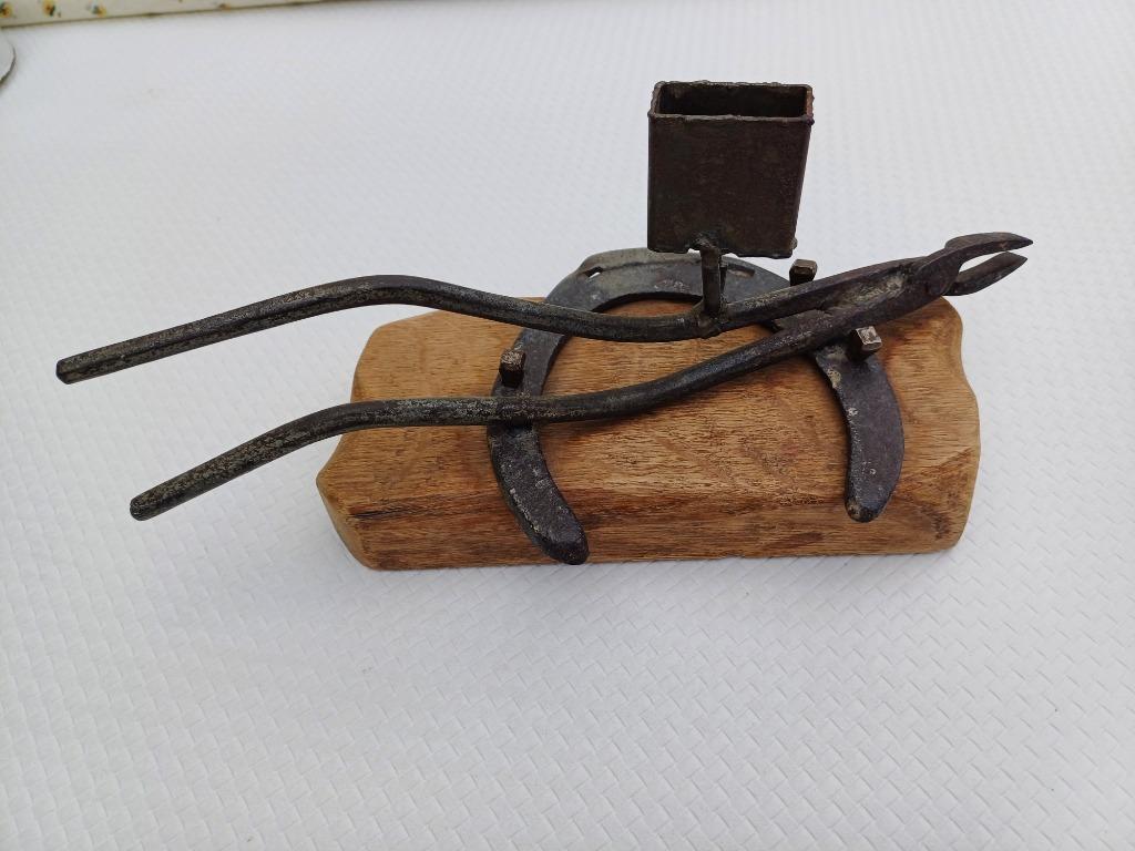 Porte boîte d’allumettes en bois, Enlèvement ou Envoi, Comme neuf