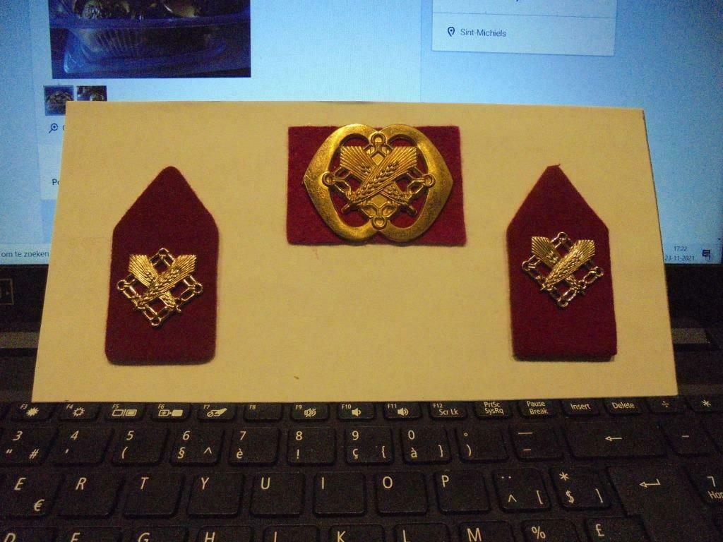 kentekens NL leger, Ophalen of Verzenden, Overige soorten, Embleem of Badge