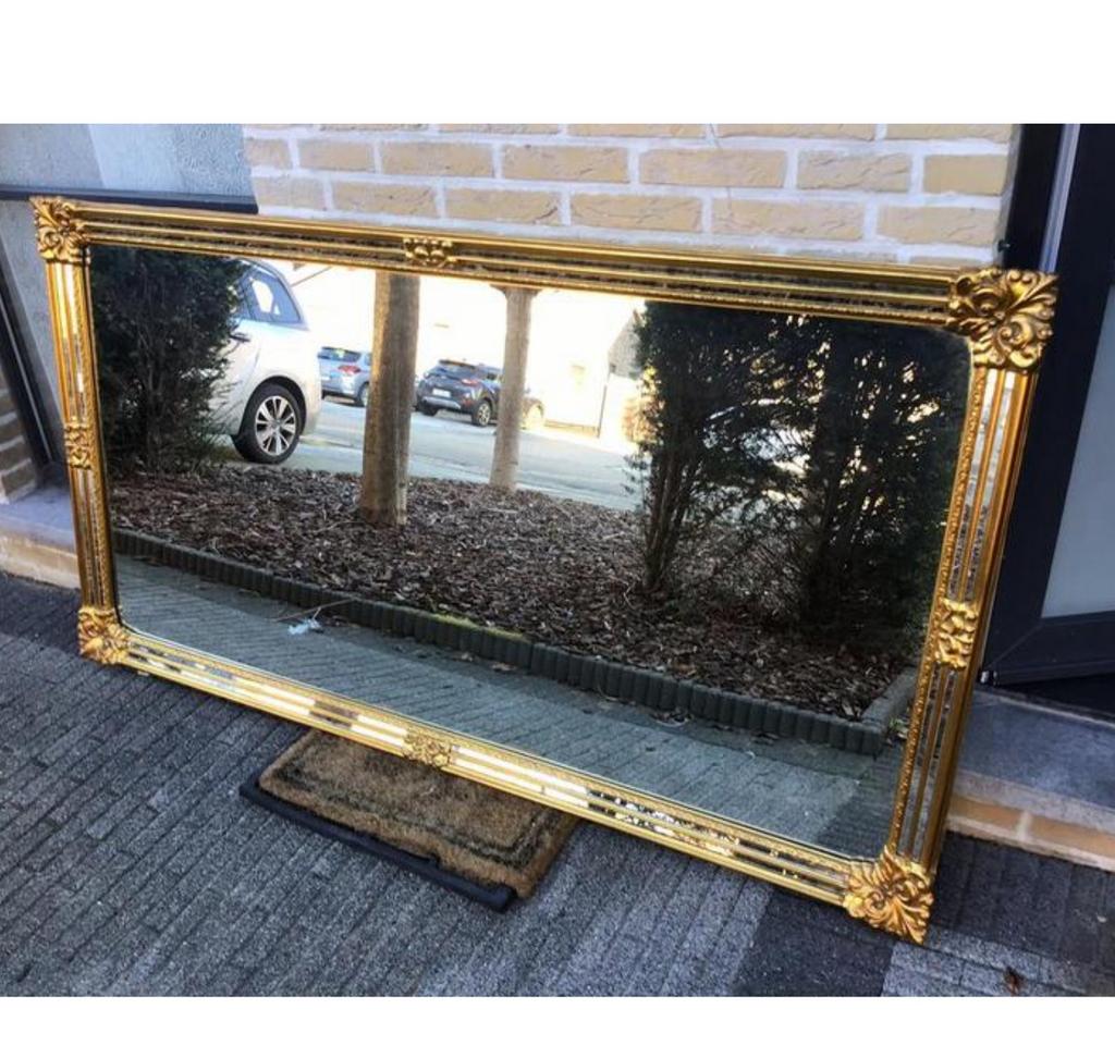 Superbes miroirs Deknudt dorés, Enlèvement ou Envoi