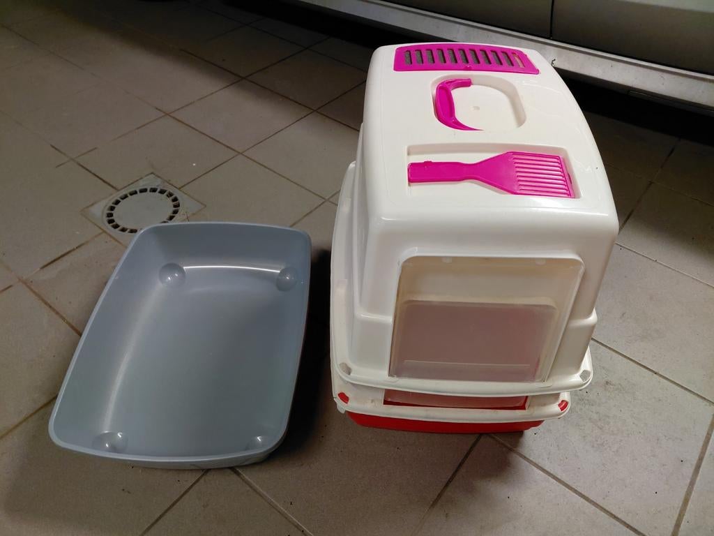 Litière pour chats, Enlèvement