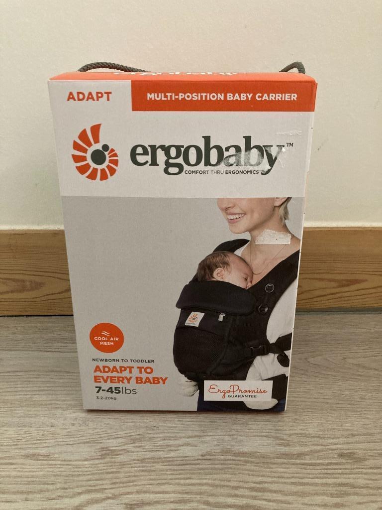 Draagzak Ergobaby adapt, Buik of Rug, Nieuw, Draagzak, Ophalen
