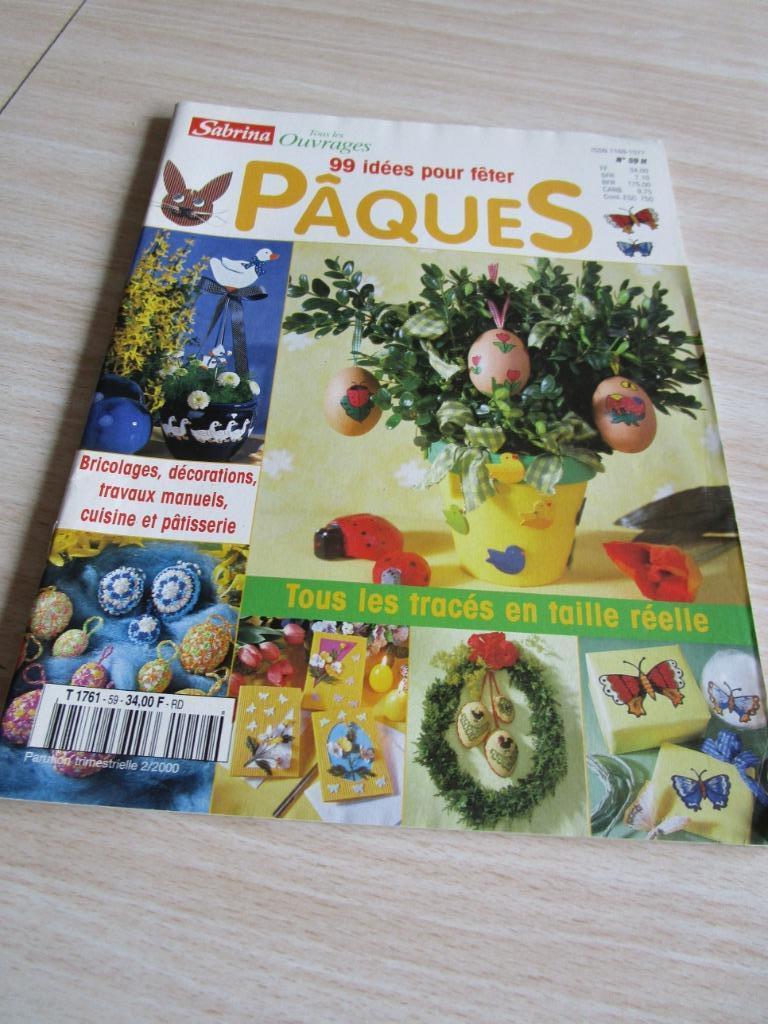 99 idées pour fêter Pâques, Hobby & Loisirs créatifs, Bricolage, Utilisé, Bricolage, Enlèvement ou Envoi