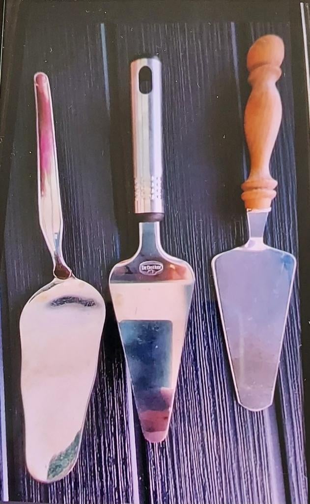 3 pelles à tarte, Ophalen of Verzenden