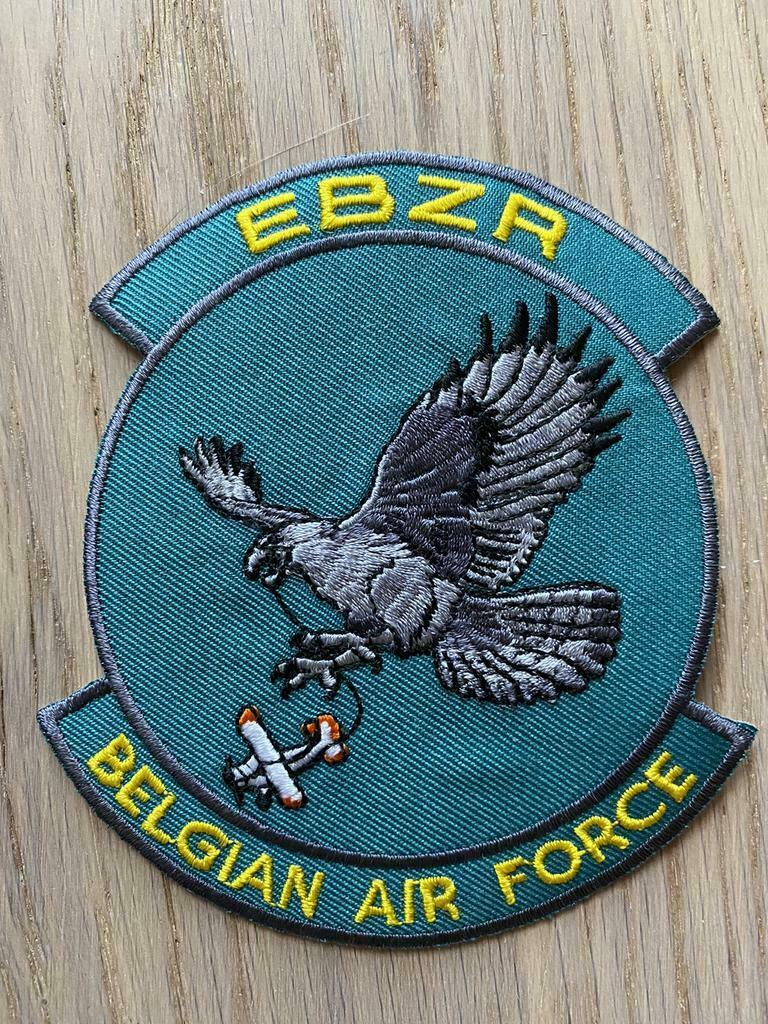 EBZA - Belgian Air Force, Ophalen of Verzenden, Nieuw, Patch, Badge of Embleem