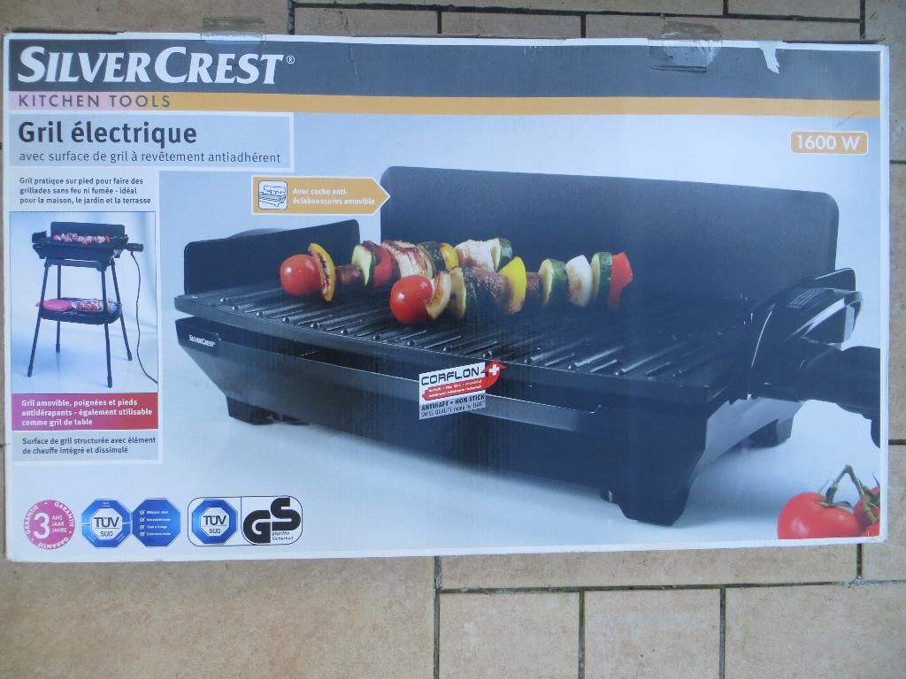 BBQ électrique, Tuin en Terras, Elektrische barbecues, Nieuw, Ophalen of Verzenden