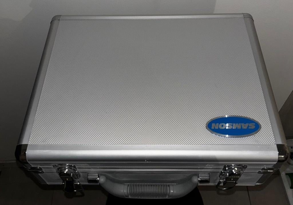 Samson C03U microfoon + statief, Ophalen of Verzenden, Zo goed als nieuw, Overige typen