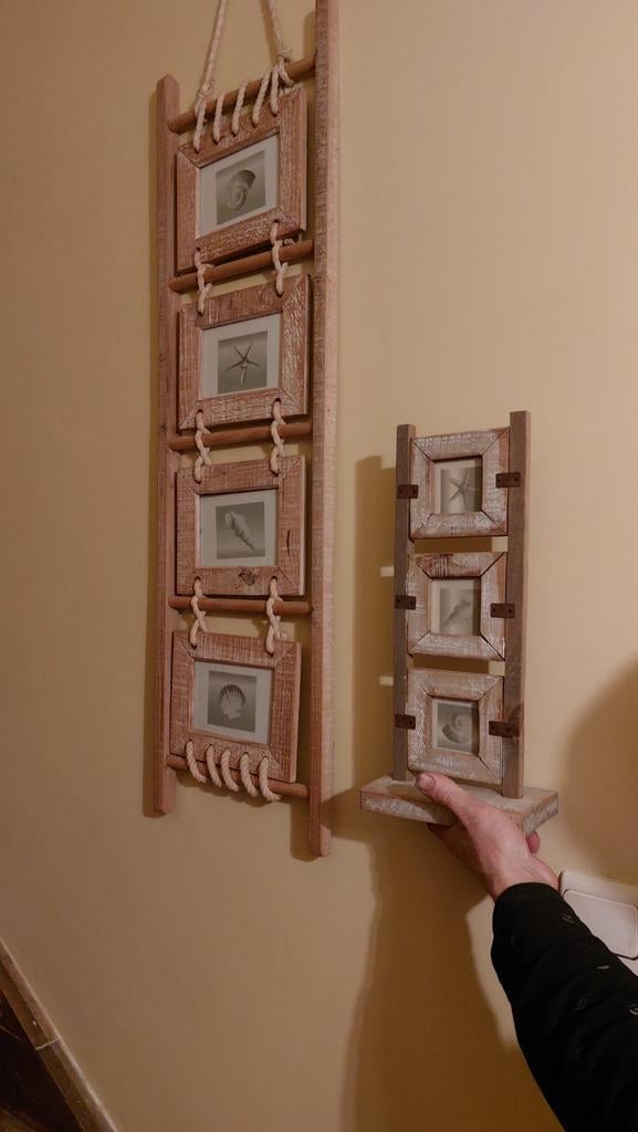 2 samen passende decoratiestukjes met thema zee, Huis en Inrichting, Woonaccessoires | Lijsten, Ophalen