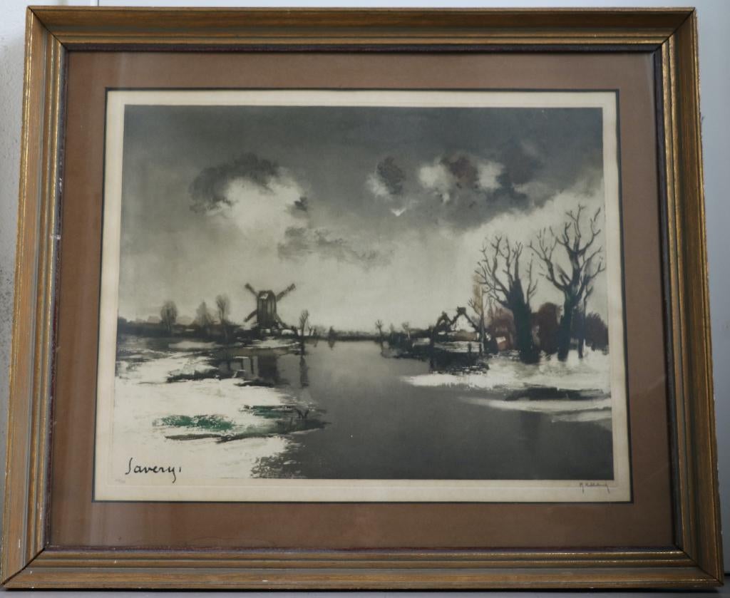 Roger Hebbelinck (1912-2014) - Albert Saverys, Antiek en Kunst, Ophalen
