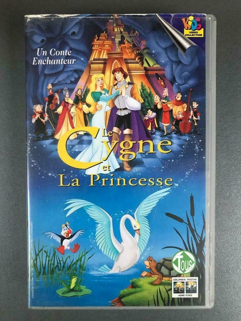 VHS Le Cygne et la Princesse -, Enlèvement ou Envoi, Dessin animé, Tous les âges, Utilisé