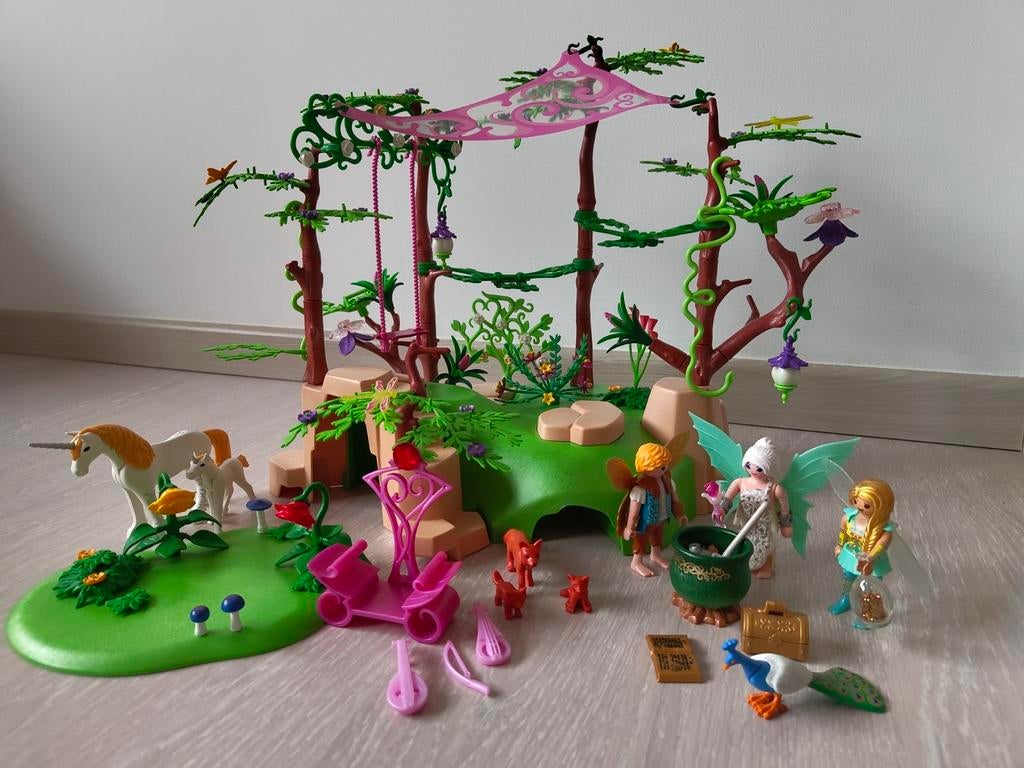 Playmobil Magische Feeëntuin 9132, Kinderen en Baby's, Speelgoed | Playmobil, Ophalen of Verzenden, Zo goed als nieuw, Complete set