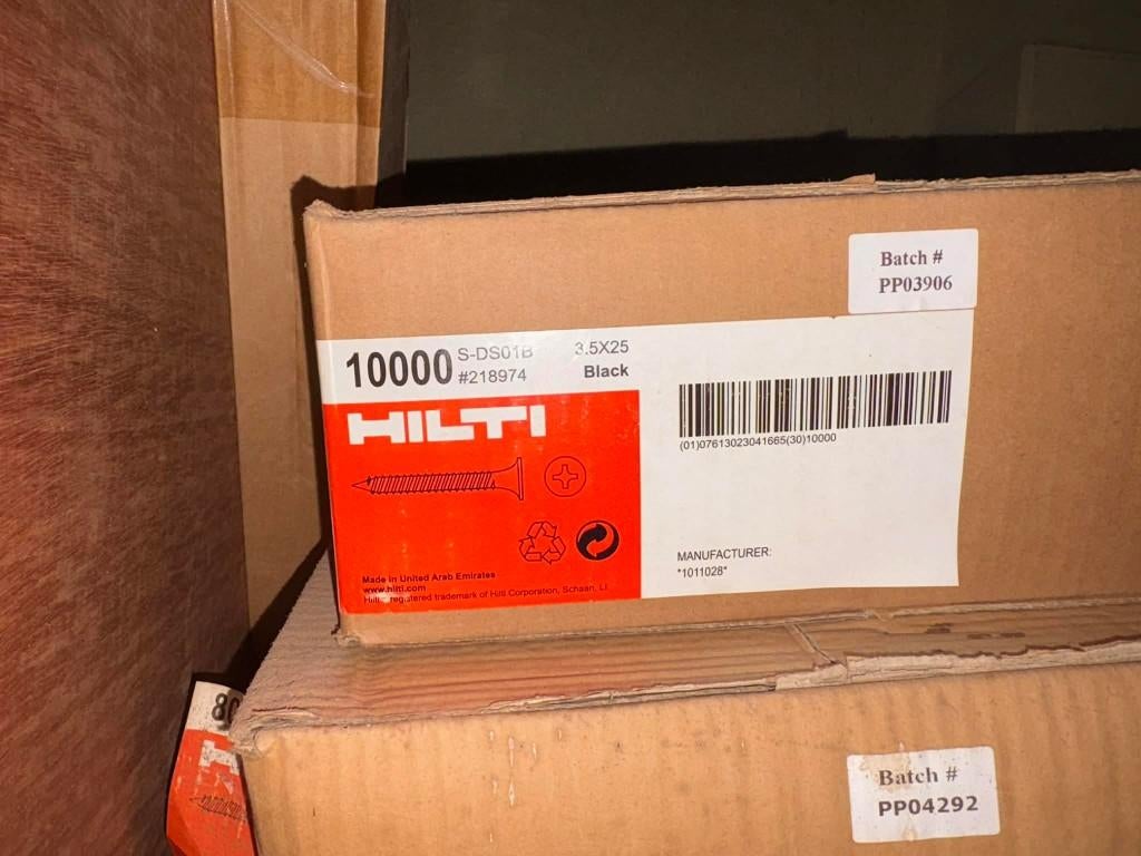 Hilti Gyprock vijzen, Ophalen, Nieuw, Minder dan 50 mm, Schroeven