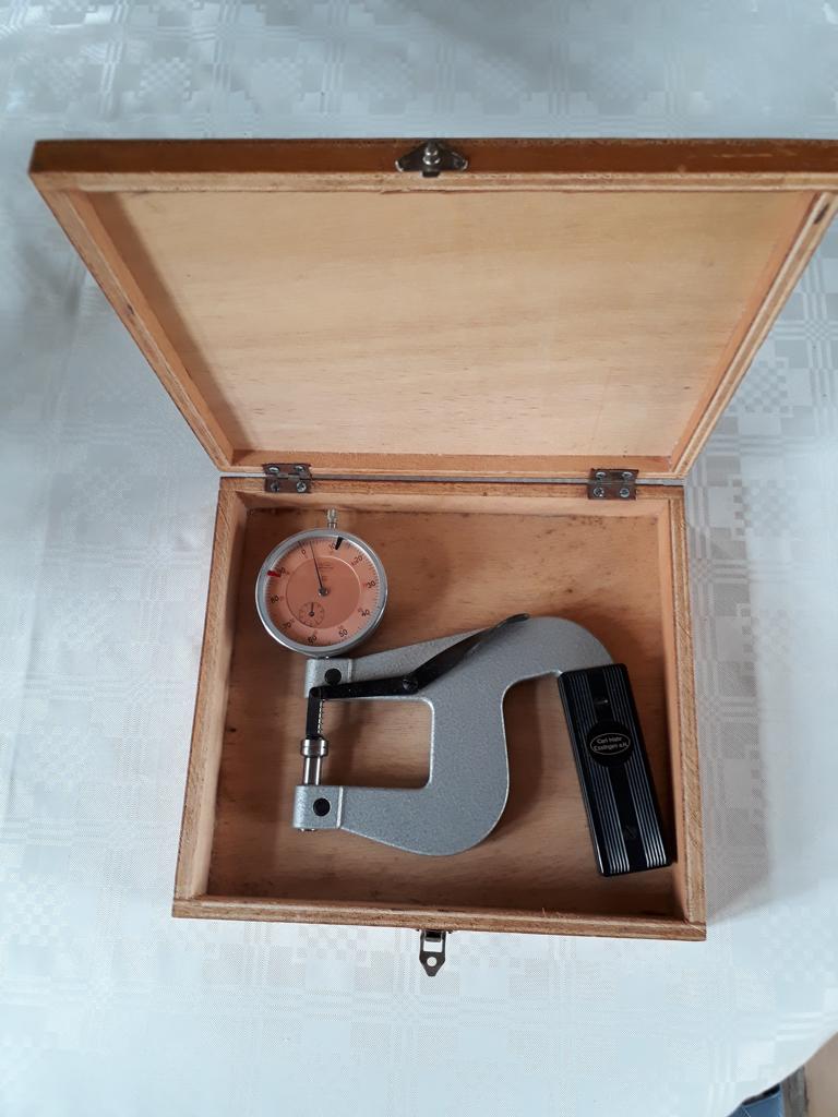Antieke micrometer meetinstrument, Ophalen of Verzenden