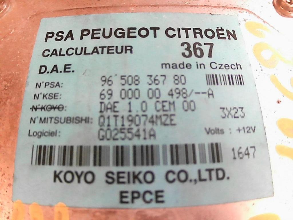 Boitier moteur Citroën C2 1.4 HDi 50kw 9650836780 (109), Autos : Pièces & Accessoires, Autres pièces automobiles, Citroën, Utilisé