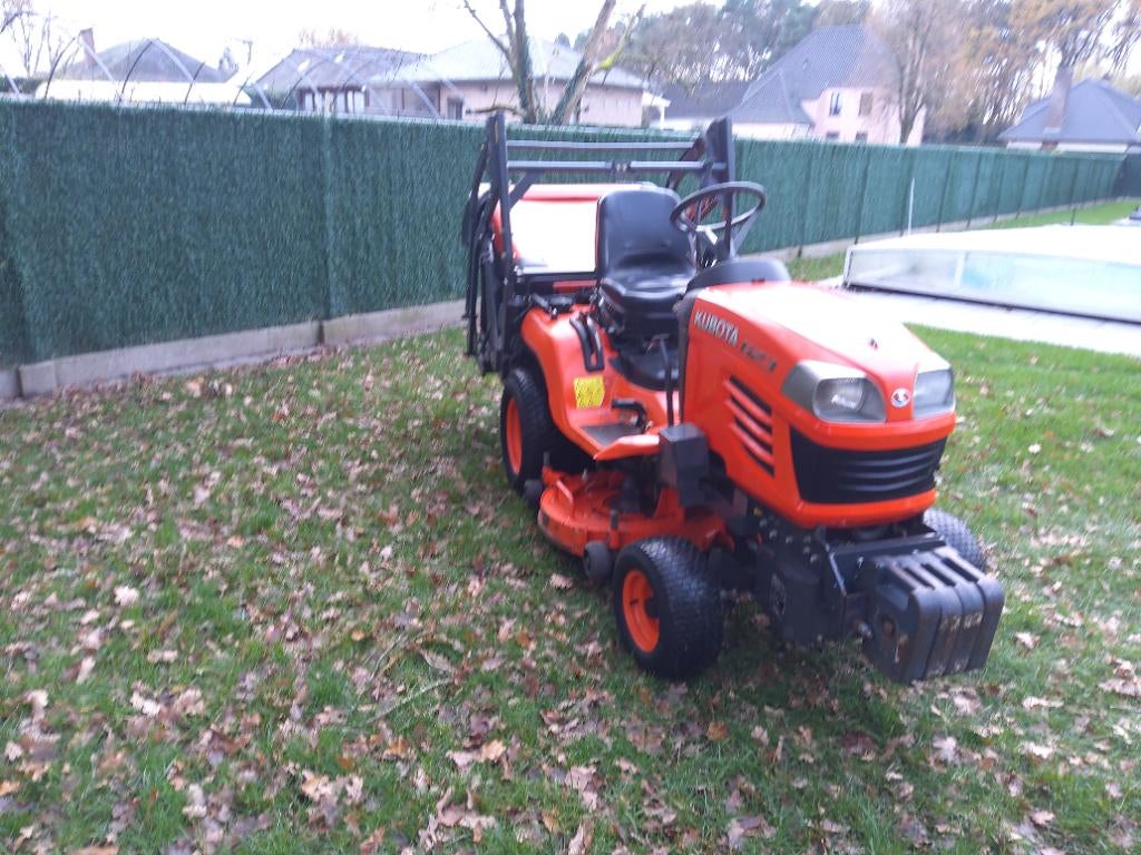 Tracteur Kubota, Bac de ramassage, 120 cm ou plus, Enlèvement, Utilisé
