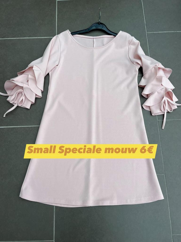Mooi kleedje/jurk Small, Ophalen of Verzenden, Gedragen, Maat 36 (S), Roze