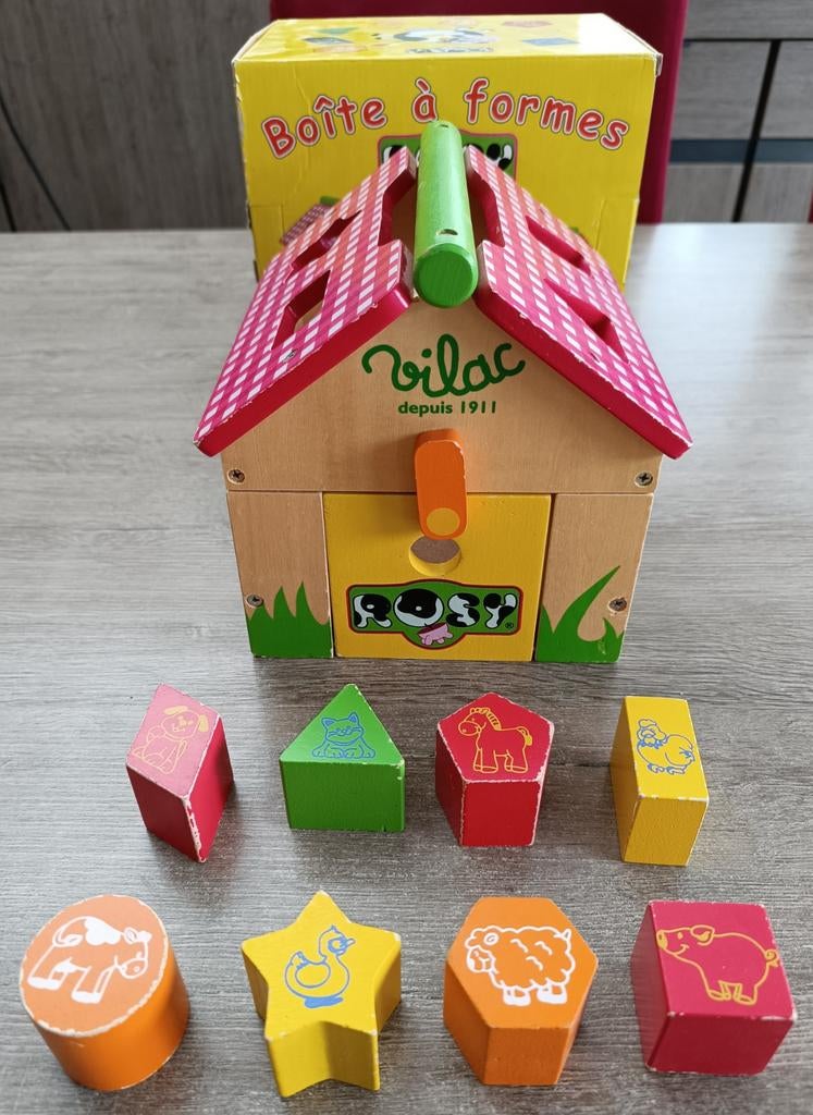 Vilac/Shape box, Kinderen en Baby's, Ophalen of Verzenden, Gebruikt