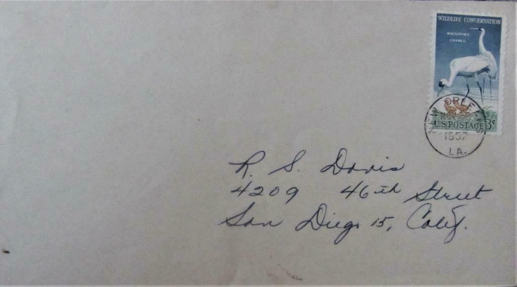 POSTZEGELS U.S.A., REIGERS, Ophalen of Verzenden, Gestempeld, Dier of Natuur