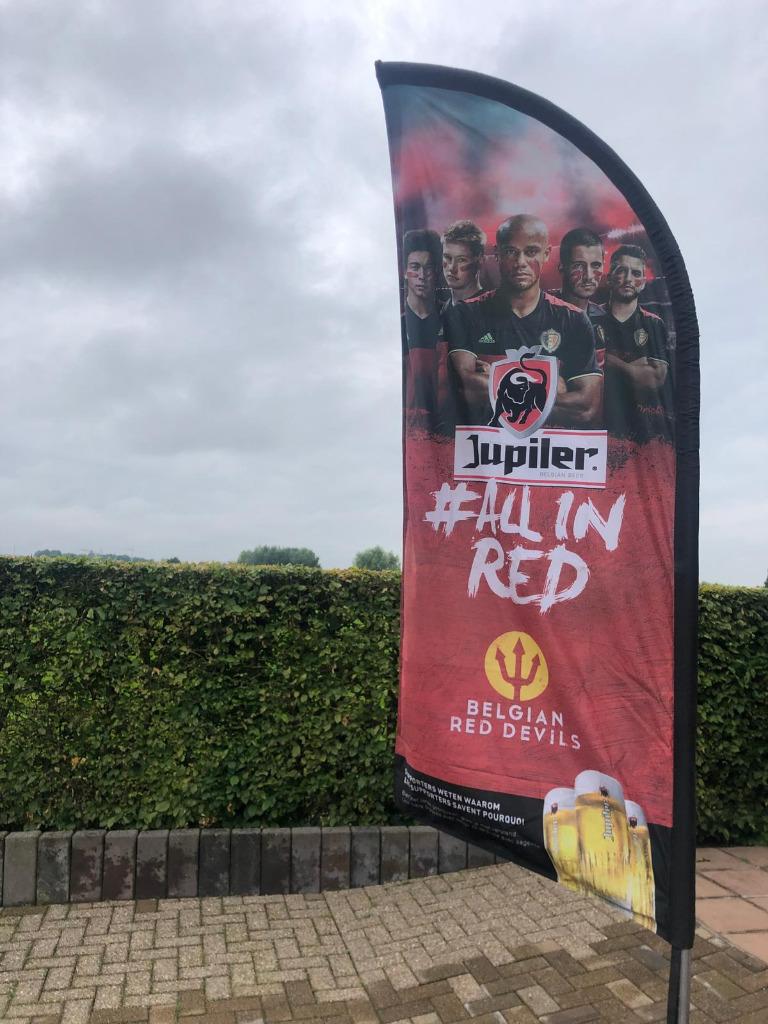Beachflag recht, Ophalen of Verzenden, Zo goed als nieuw