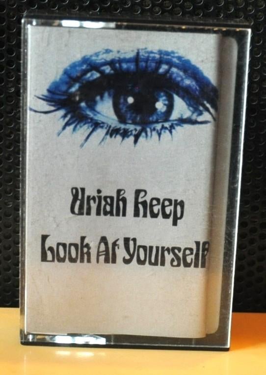 cassette audio vintage uriah heep book al yourself, Gebruikt, Overige genres, 1 bandje, Ophalen of Verzenden