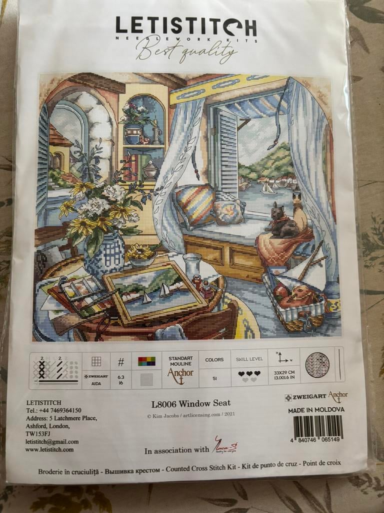 Kruissteekpakjet 23, Hobby en Vrije tijd, Borduren en Borduurmachines, Ophalen of Verzenden, Nieuw