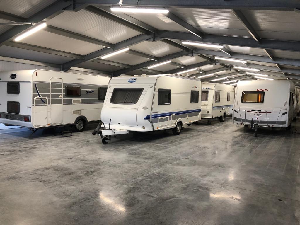 winterstalling caravans