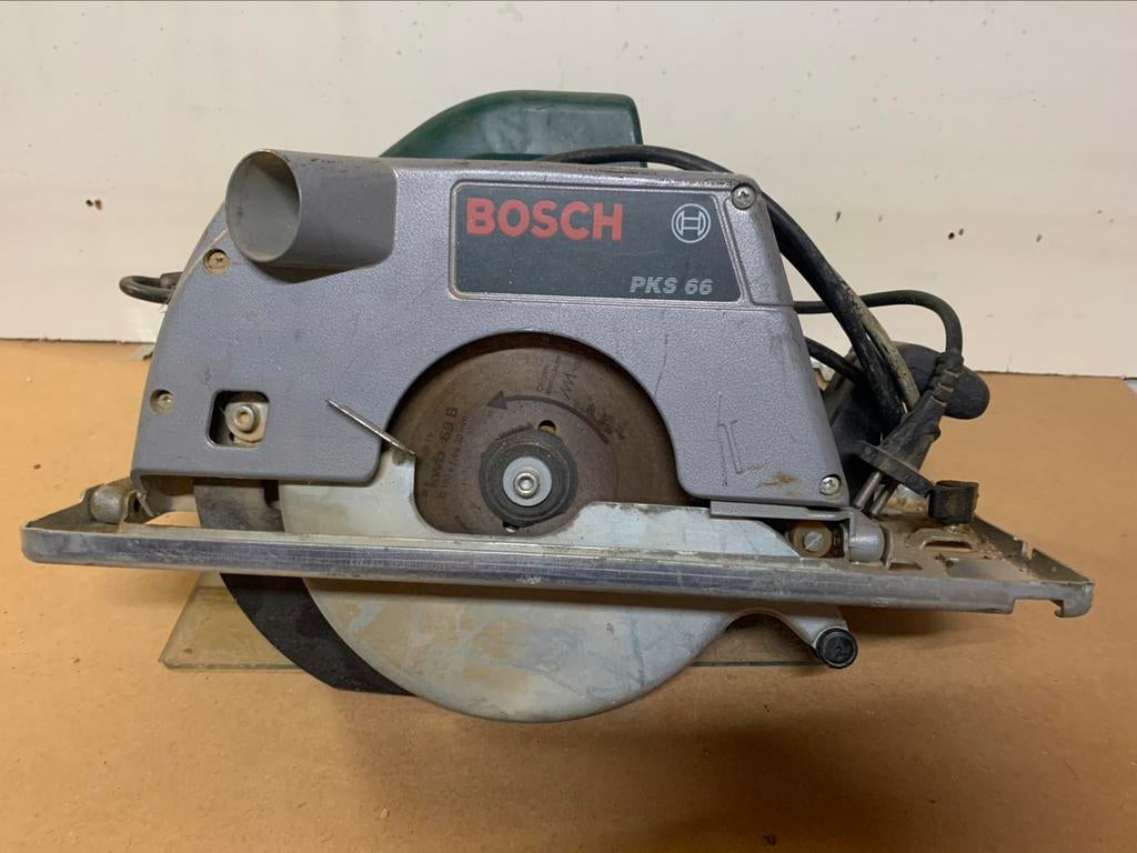 Scie circulaire bosch pks 66, Enlèvement, Utilisé, Scie circulaire, BOSCH