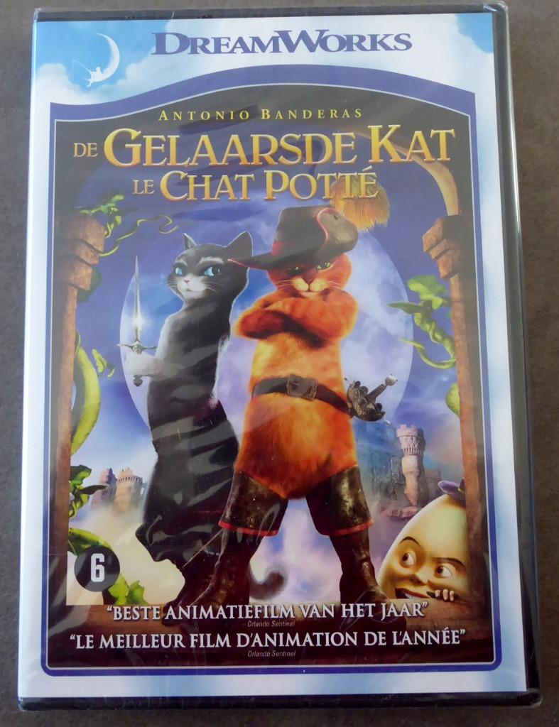 DVD neuf - Le Chat Potté - DreamWorks, Enlèvement ou Envoi, Neuf, dans son emballage, Dessin animé