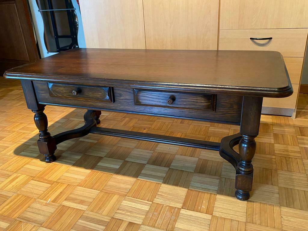 Table basse pleine chêne, Enlèvement, Comme neuf