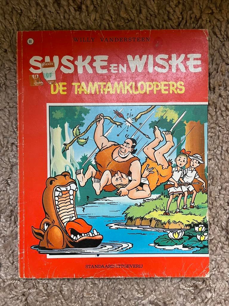 Suske en Wiske - De tamtamkloppers - nr 88, Eén stripboek, Ophalen, Gelezen, Willy Vandersteen