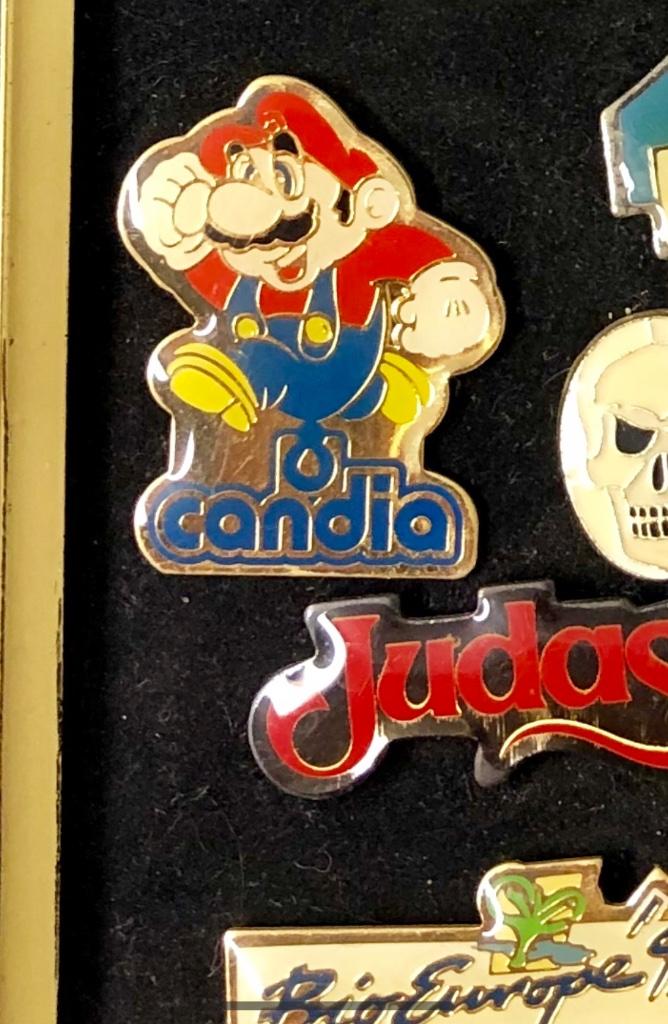 Nintendo Super Mario Candia pin, Collections, Enlèvement ou Envoi, Insigne ou Pin's