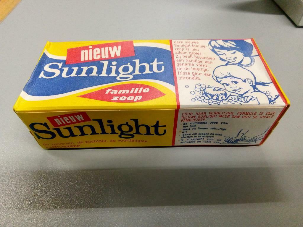 Savon de la famille Vintage Sunlight, Collections, Enlèvement, Comme neuf, Emballage