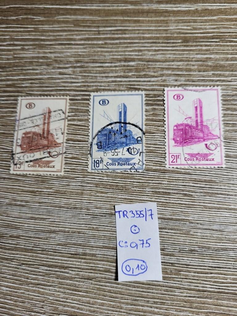 Belgie spoorwegen, Ophalen of Verzenden, Gestempeld, Gestempeld