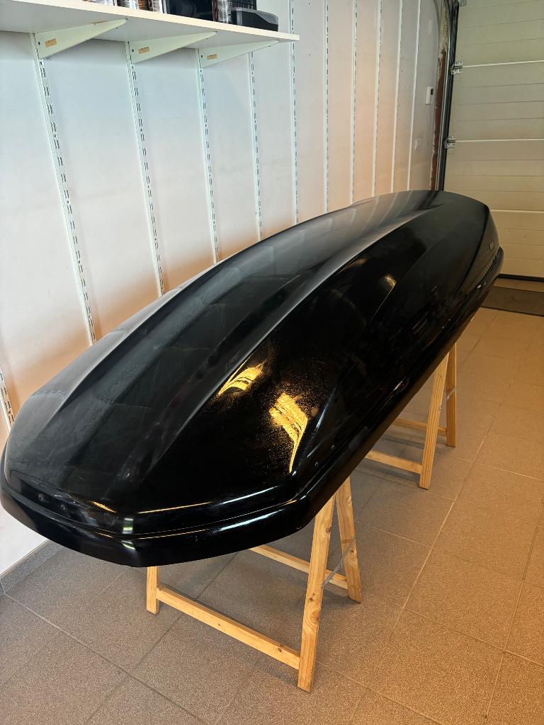 Dakkoffer met dakdragers BMW, Auto diversen, Ophalen, Zo goed als nieuw