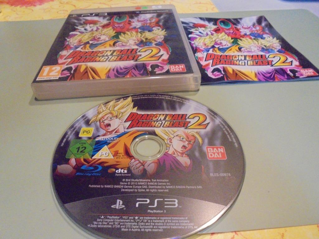 Playstation 3 Dragon Ball Raging Blast 2 (CIB), Enlèvement ou Envoi, 2 joueurs, À partir de 12 ans, Combat